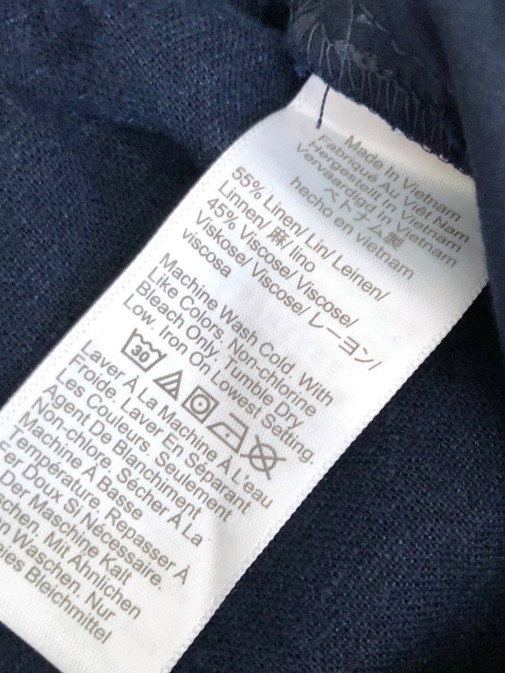 NWT J.Crew Factory Linen-blend Drawstring Short - Picture 7 of 7